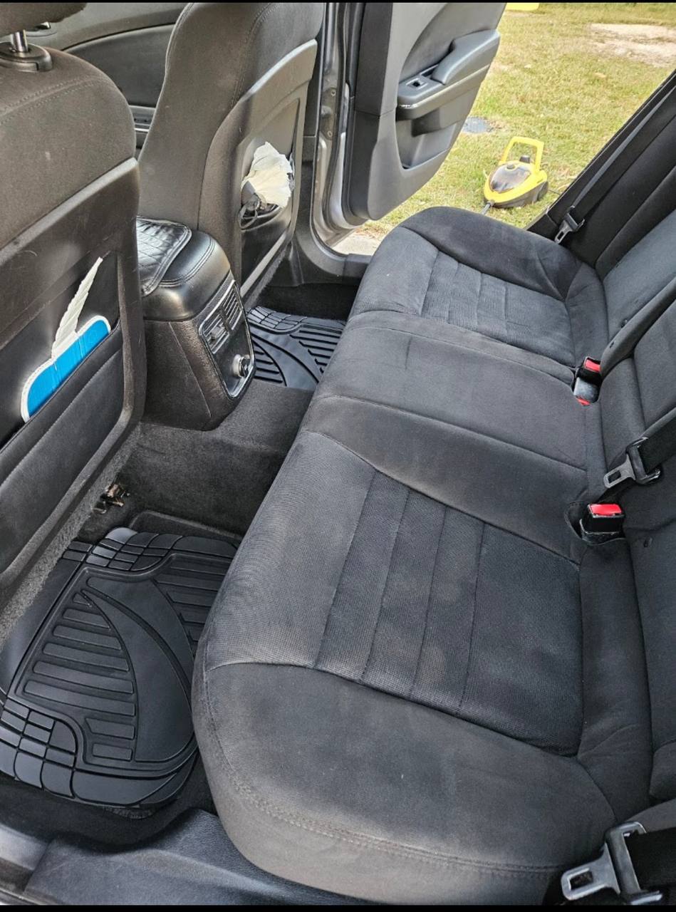Freshly detailed vehicle interior